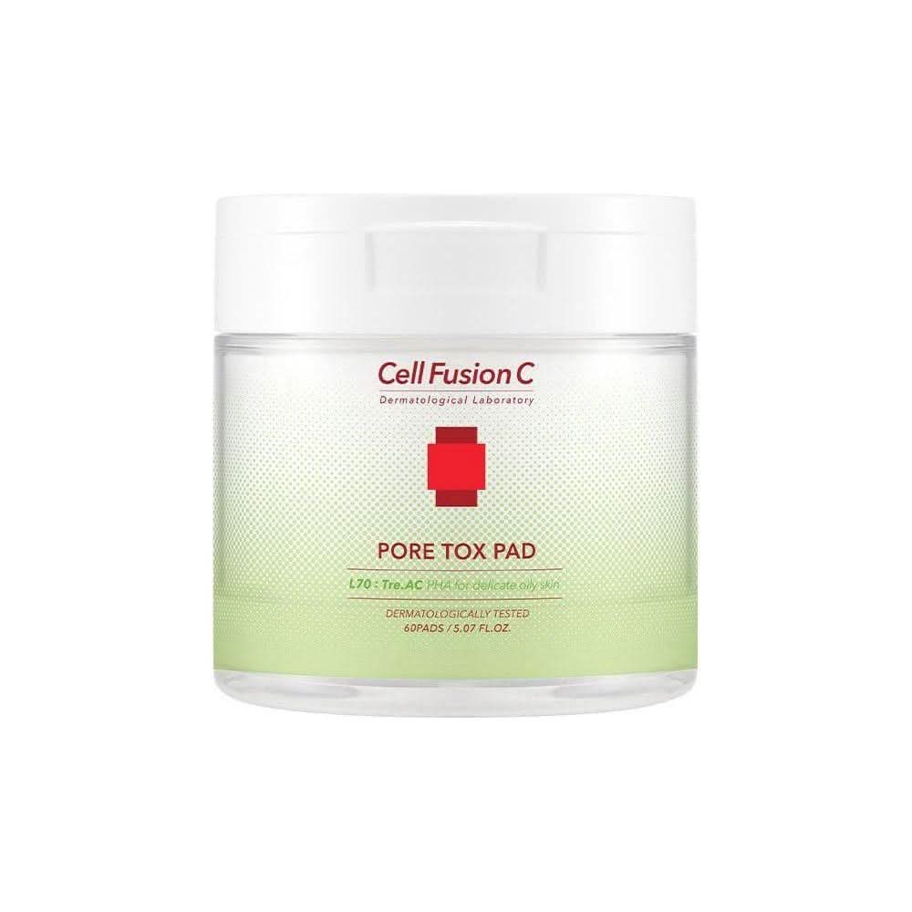 Gentle Exfoliating Face Pads for Pore Minimizing (60 Count)