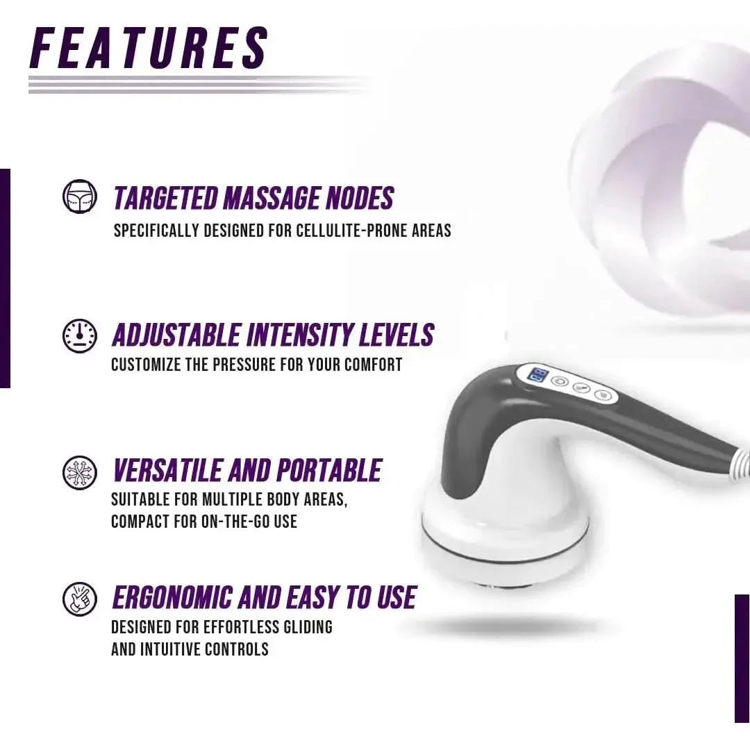 Effective Cellulite Massager for Skin Toning and Muscle Relaxation
