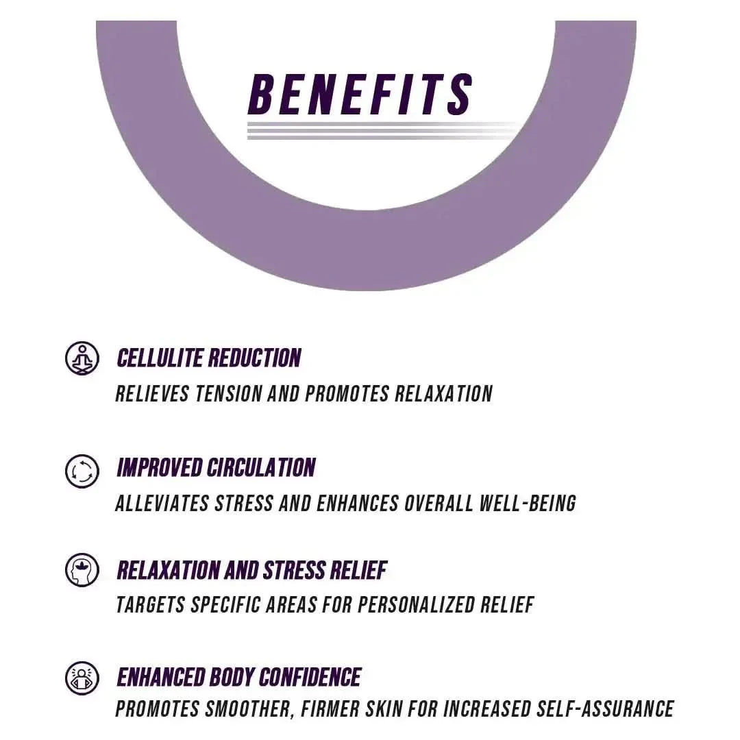 Effective Cellulite Massager for Skin Toning and Muscle Relaxation
