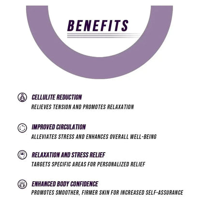 Effective Cellulite Massager for Skin Toning and Muscle Relaxation