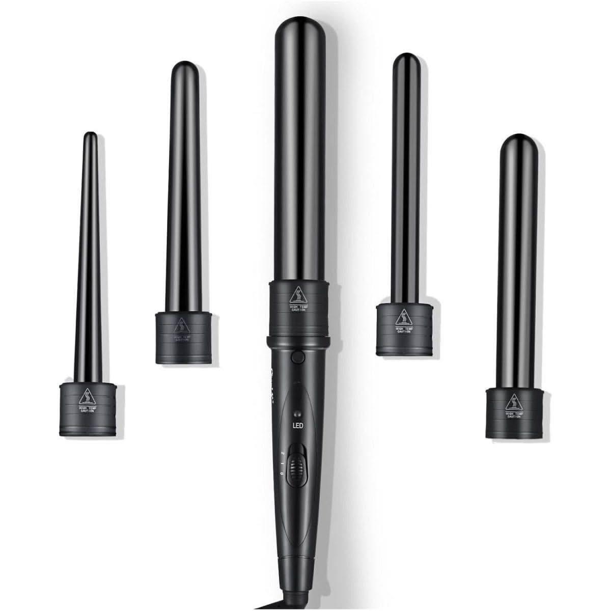 Multi-Function Ceramic Curling Iron with Adjustable Heat - Mycosmeticslondon