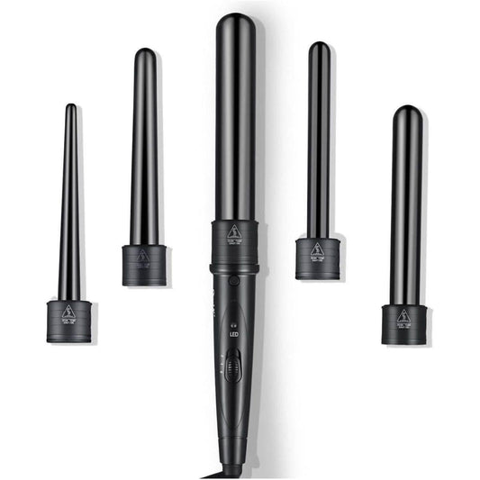 Multi-Function Ceramic Curling Iron with Adjustable Heat - Mycosmeticslondon