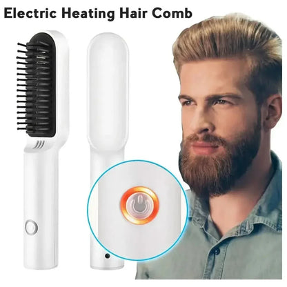 Easy Use Ceramic Hair Straightening Brush
