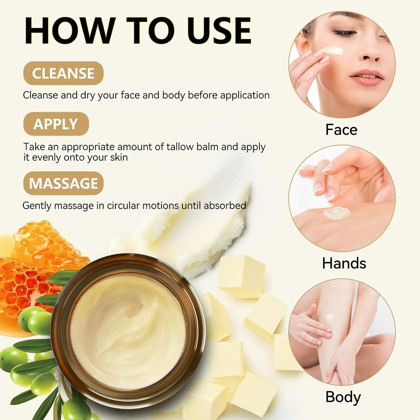 Rich Face and Body Cream with Intensive Hydration
