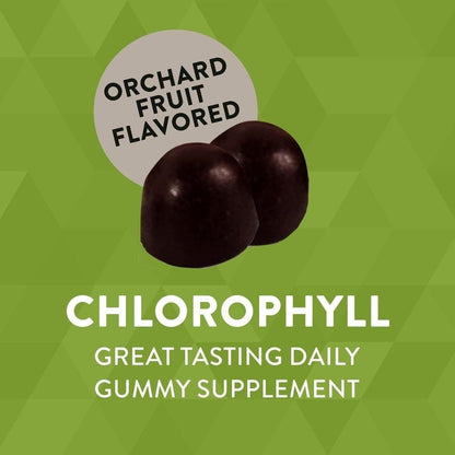 Green Tea Chlorophyll Gummies for Fresh Breath