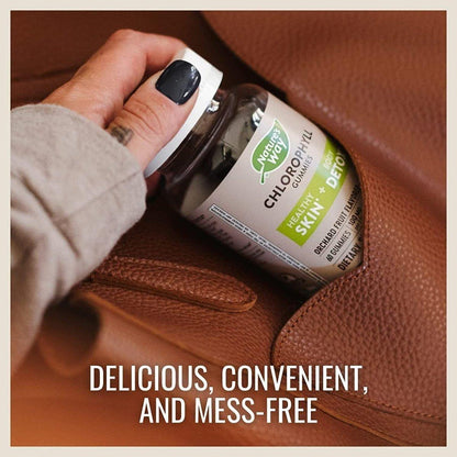 Green Tea Chlorophyll Gummies for Fresh Breath