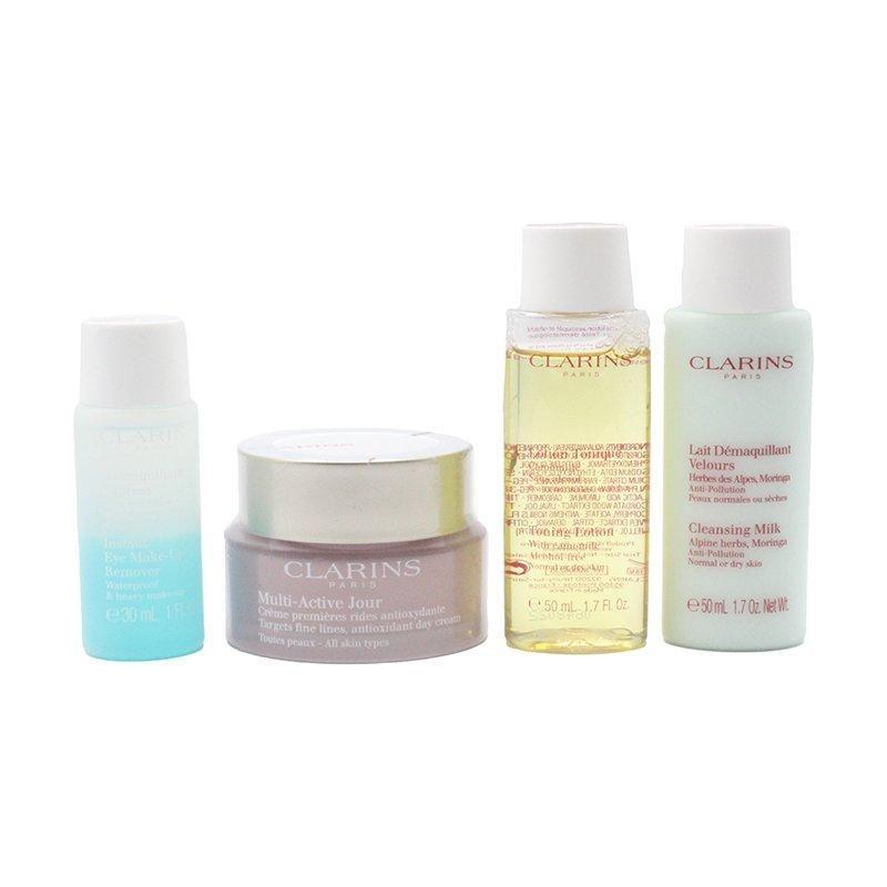 Clarins Anti Aging Skincare Kit & Day Moisturizer