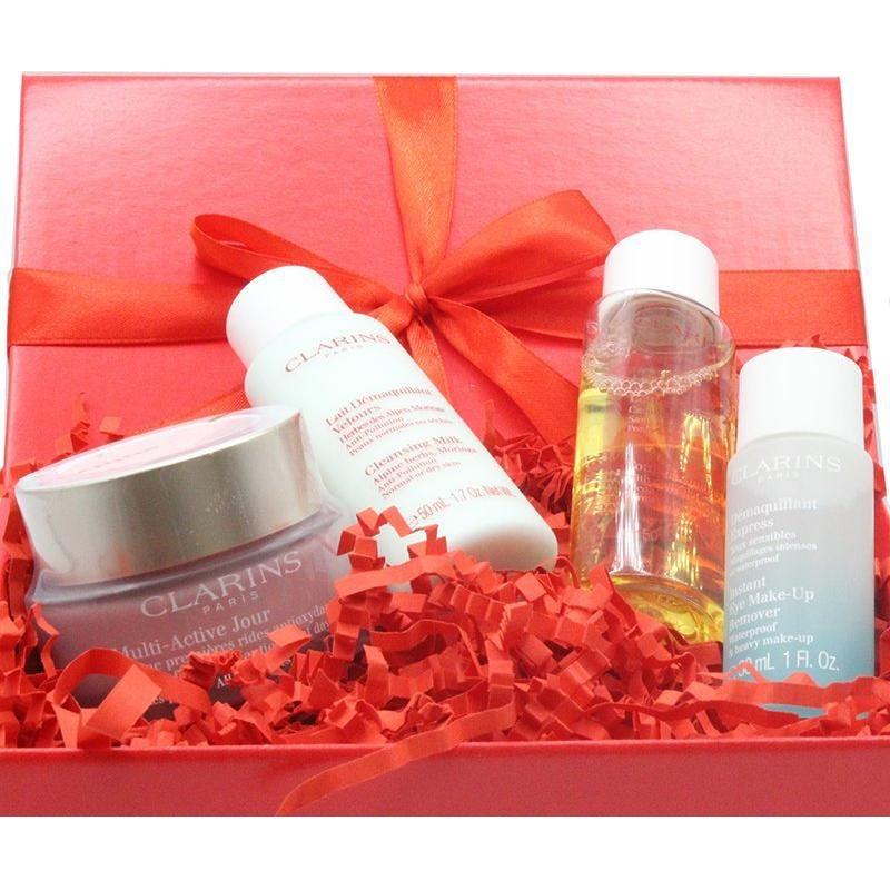 Clarins Anti Aging Skincare Kit & Day Moisturizer