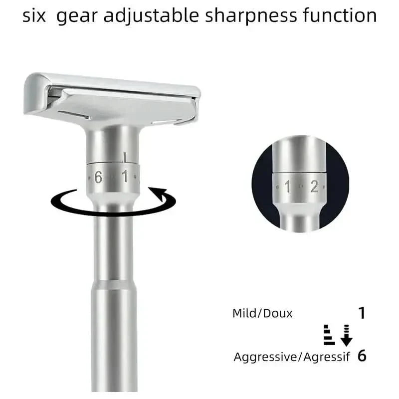 Premium Mens Stainless Steel Razor