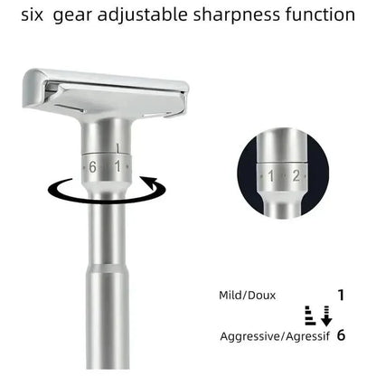 Premium Mens Stainless Steel Razor