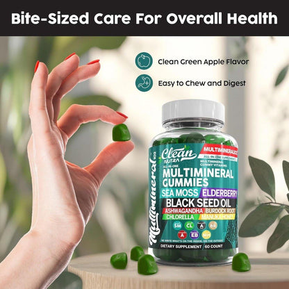 Delicious Daily Multivitamin Gummy Supplements - 60 Pack