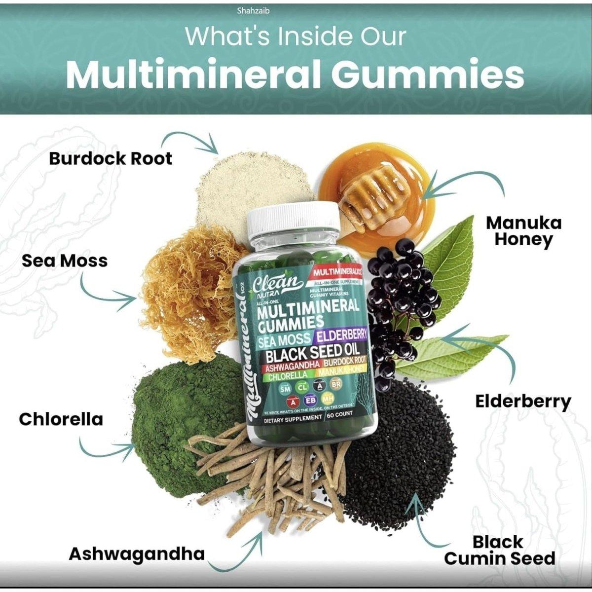 Delicious Daily Multivitamin Gummy Supplements - 60 Pack