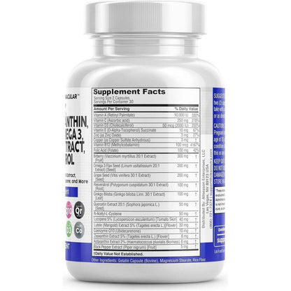 Advanced Eye Care Multivitamin Supplement - 60 Capsules