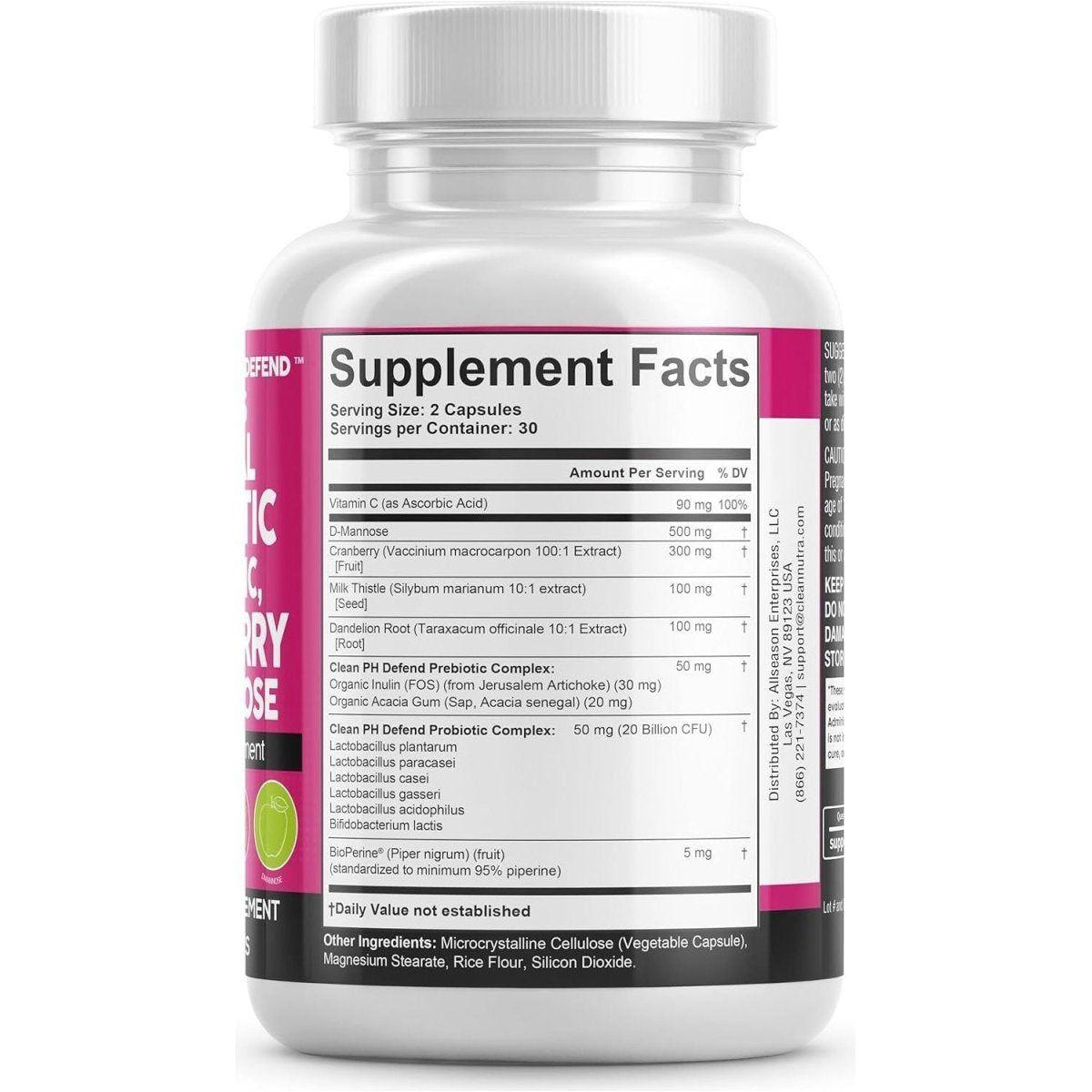 Natural Womens Health Multivitamin Supplement - 60 Capsules