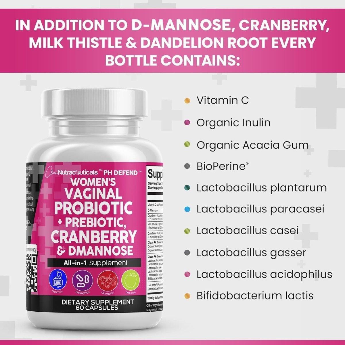 Natural Womens Health Multivitamin Supplement - 60 Capsules