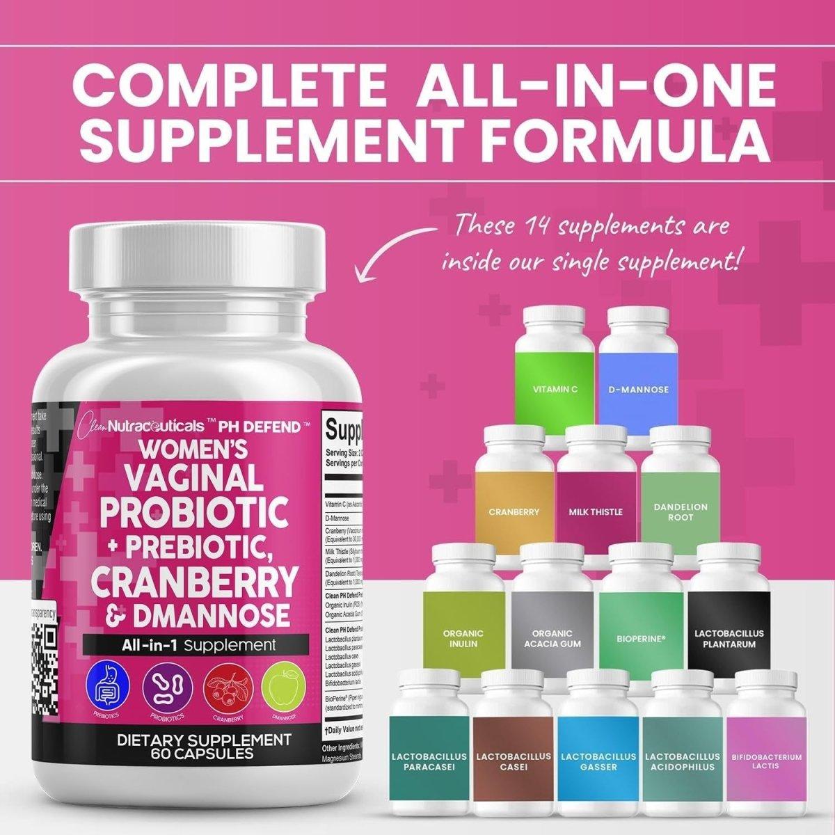 Natural Womens Health Multivitamin Supplement - 60 Capsules