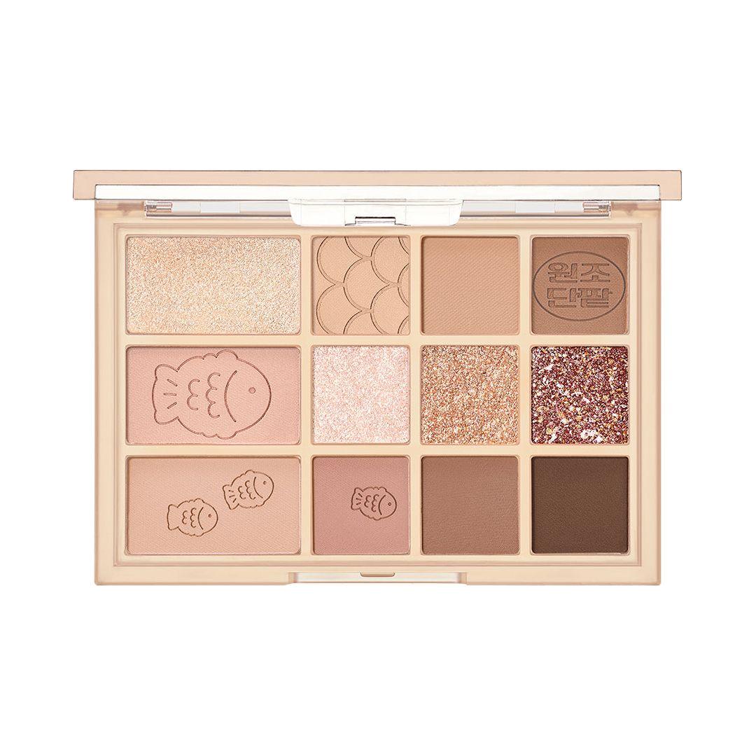 Natural Eyeshadow Palette with Contour & Highlight