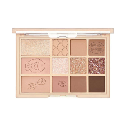 Natural Eyeshadow Palette with Contour & Highlight