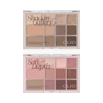 Natural Eyeshadow Palette with Contour & Highlight