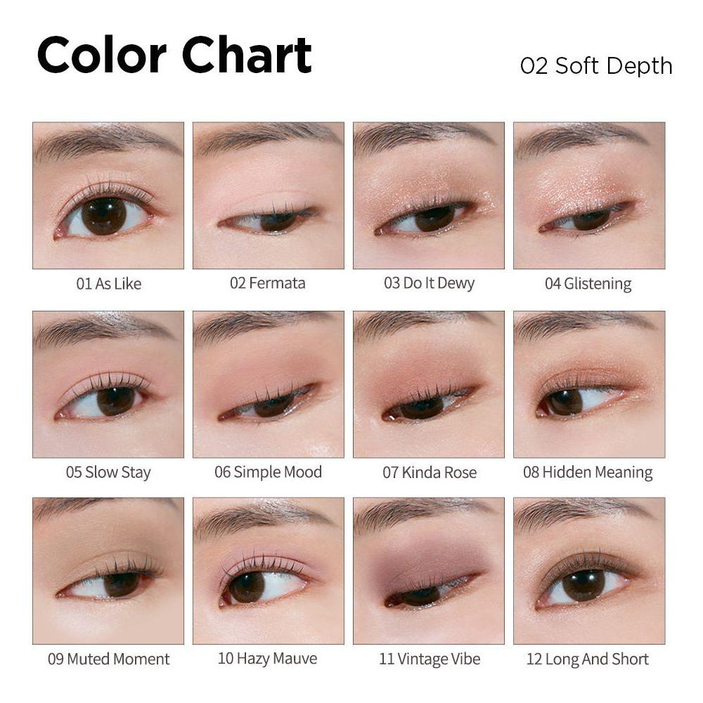Natural Eyeshadow Palette with Contour & Highlight