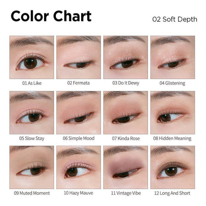 Natural Eyeshadow Palette with Contour & Highlight