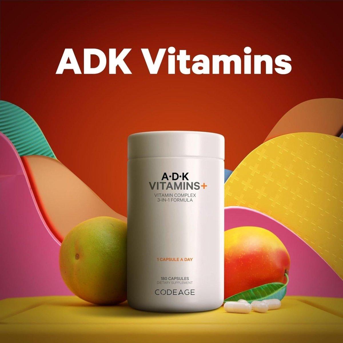 Strong Bone Vitamin A D3 K2 Supplement - 180 Capsules