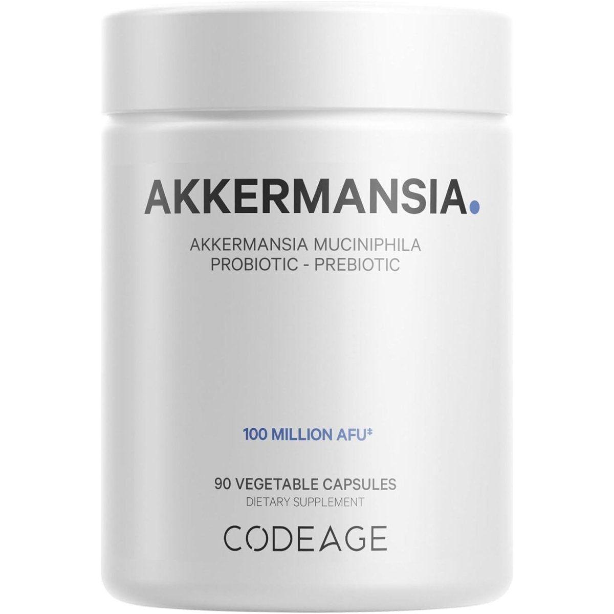 Probiotic and Prebiotic Capsules with Fiber - 90 Count - Mycosmeticslondon