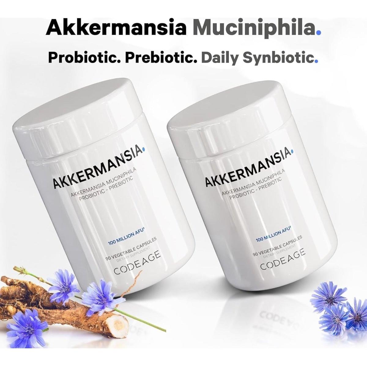 Probiotic and Prebiotic Capsules with Fiber - 90 Count