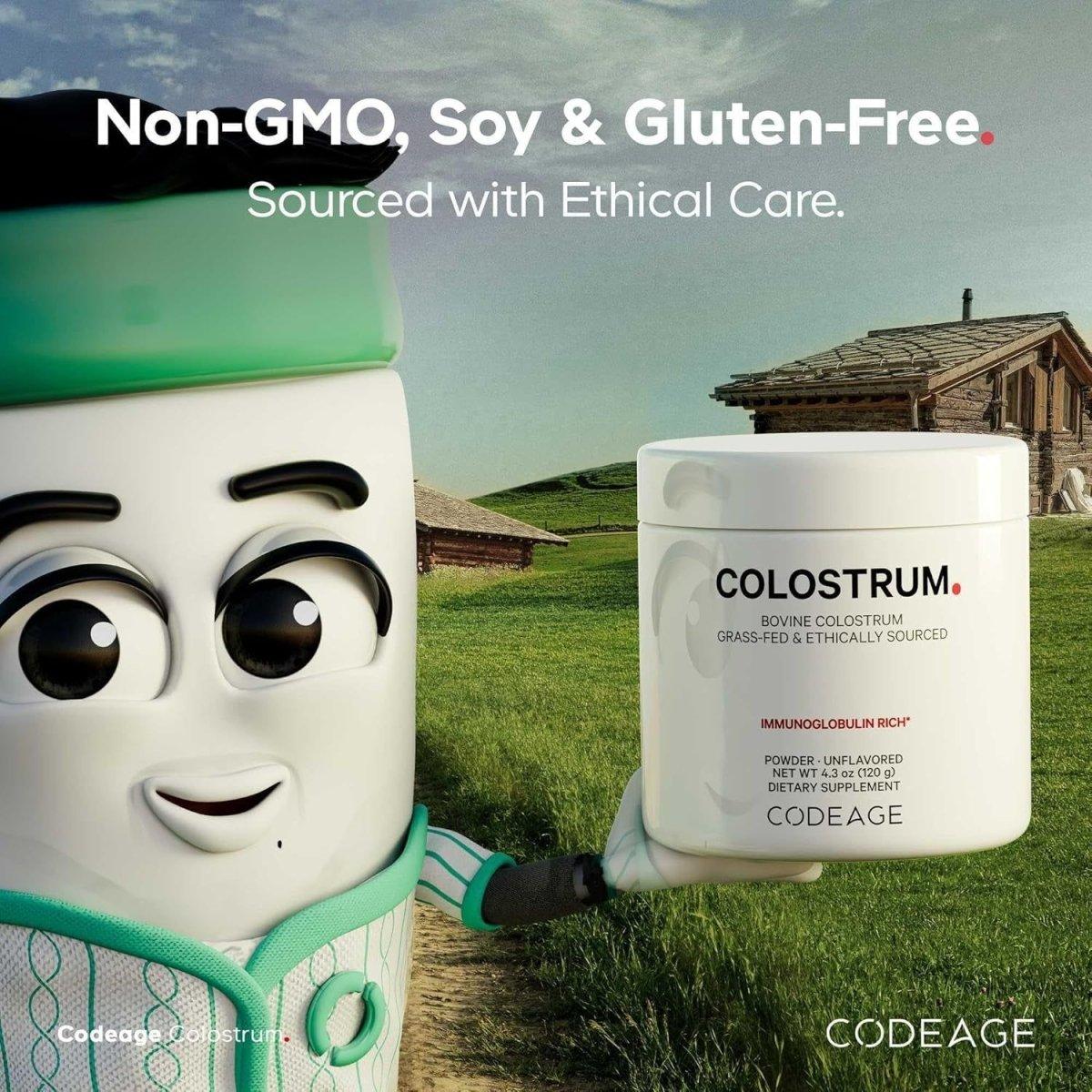 Natural Immune Boost Powder Supplement - Grass Fed
