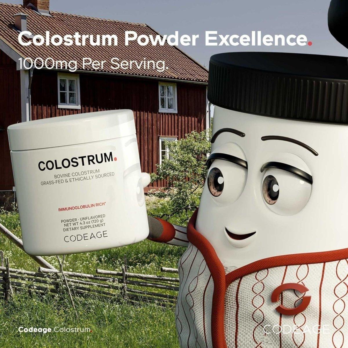 Natural Immune Boost Powder Supplement - Grass Fed
