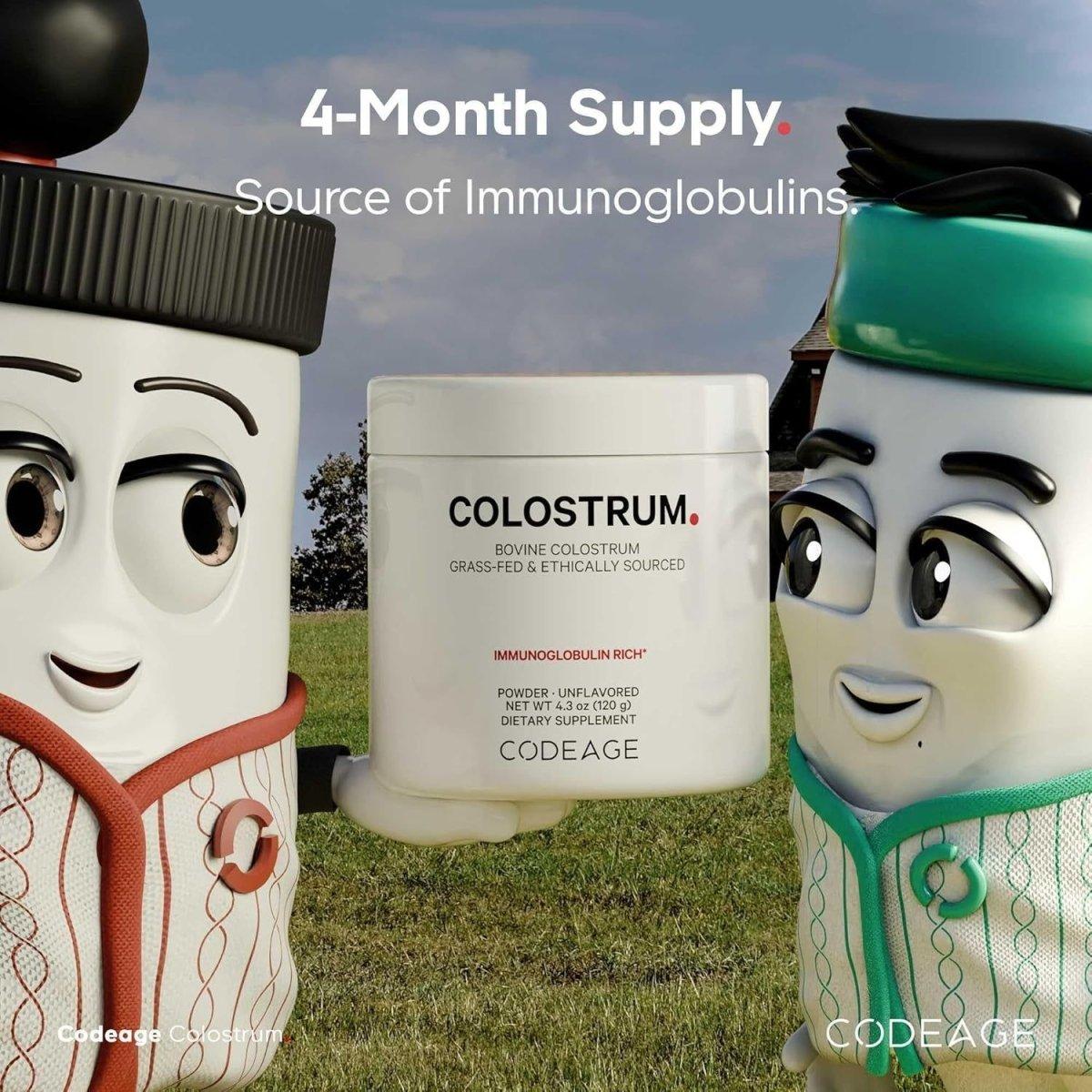 Natural Immune Boost Powder Supplement - Grass Fed