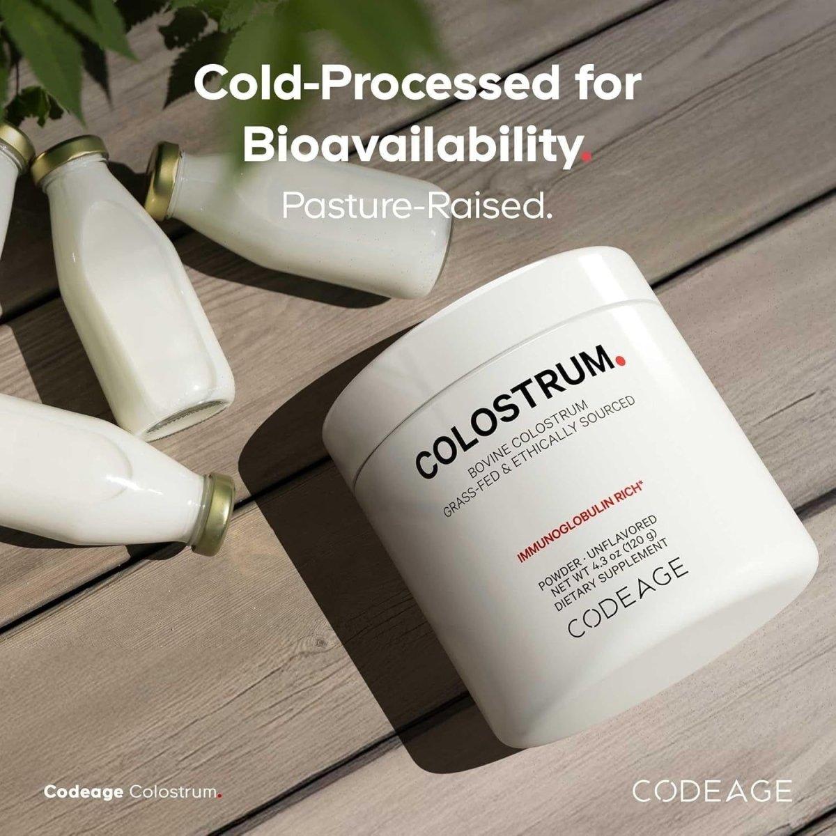 Natural Immune Boost Powder Supplement - Grass Fed