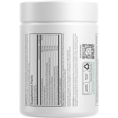Brain Health Supplement with B12, Ginseng & Cognizin