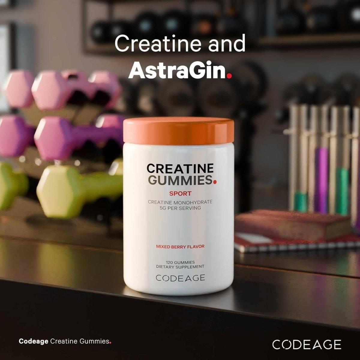 Vegan Creatine Gummies with AstraGin for Muscle Support