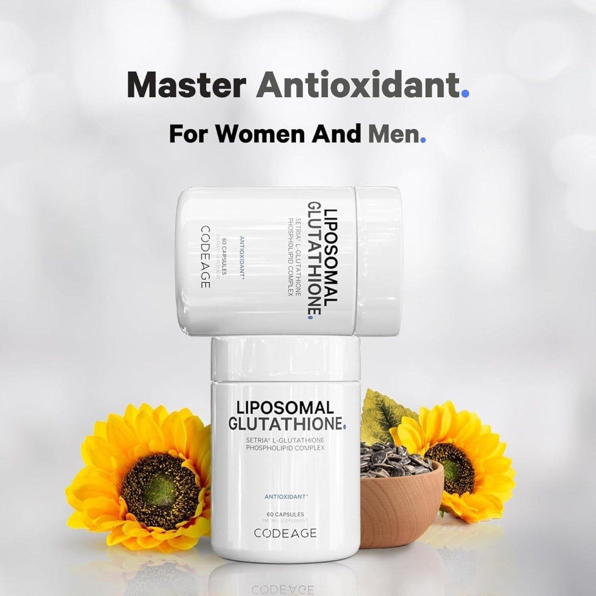 Vegan Glutathione Capsules 500mg for Detox Support