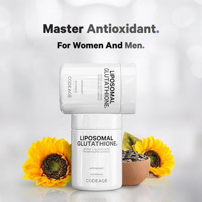 Vegan Glutathione Capsules 500mg for Detox Support