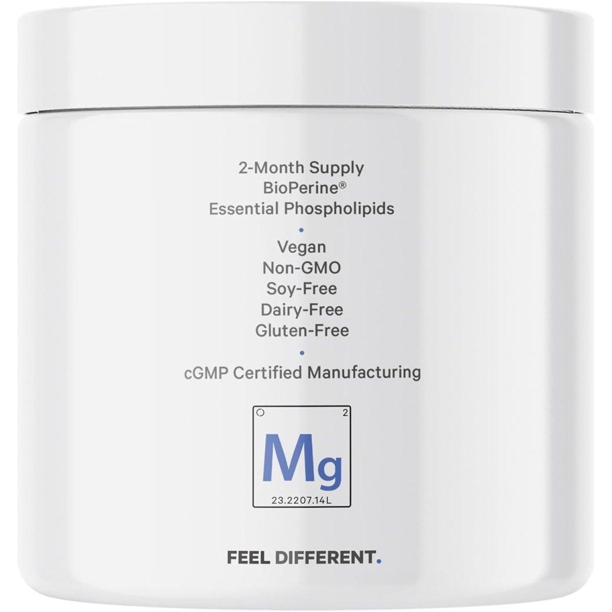 Ultra Bioavailable Magnesium Capsules with BioPerine