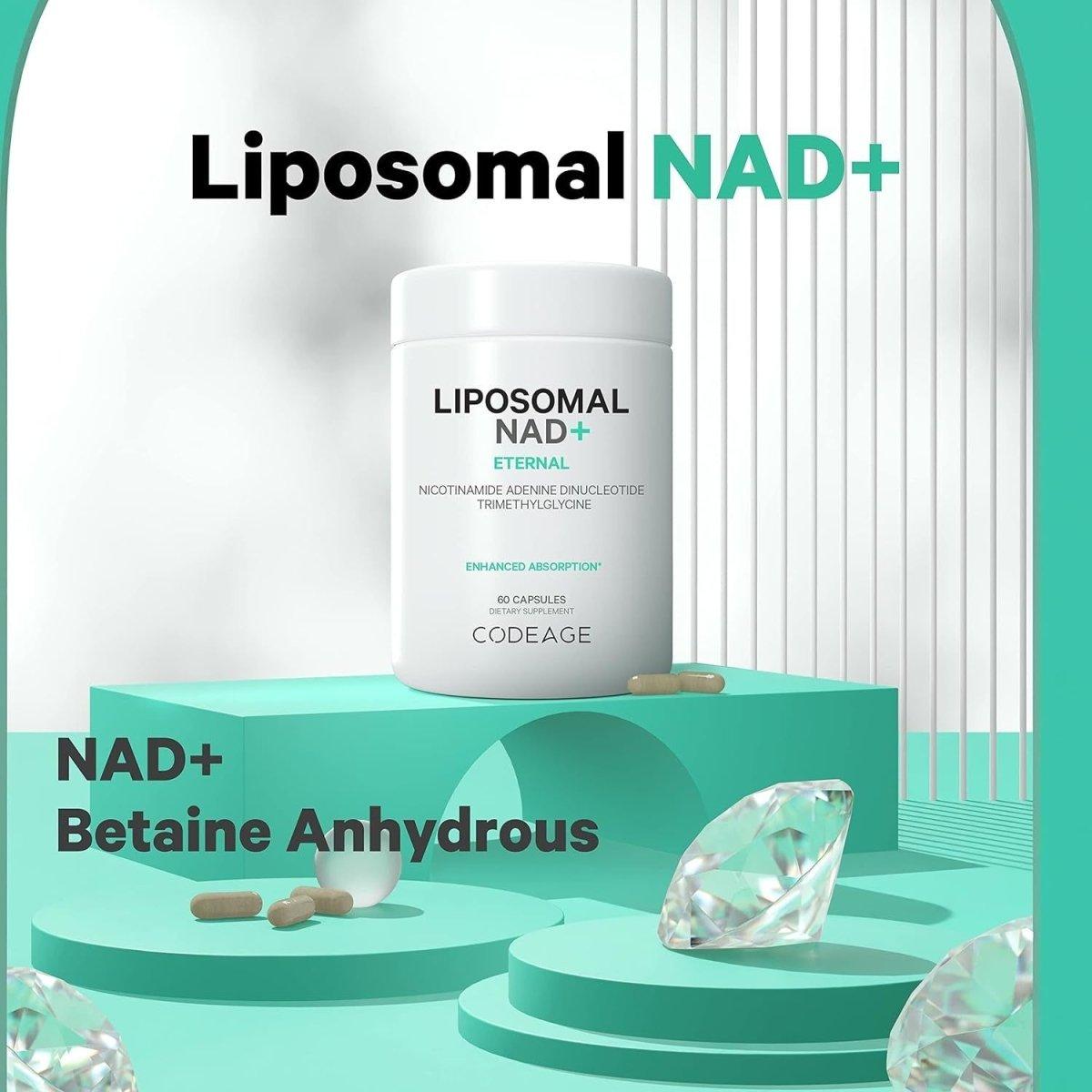 Premium Liposomal NAD+ Capsules 500mg