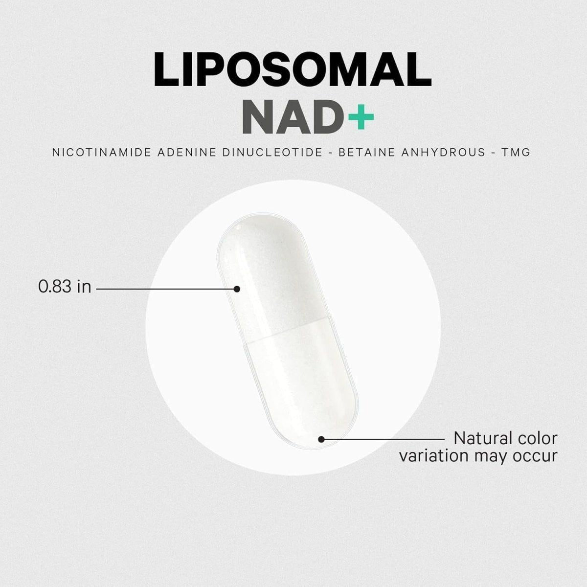 Premium Liposomal NAD+ Capsules 500mg
