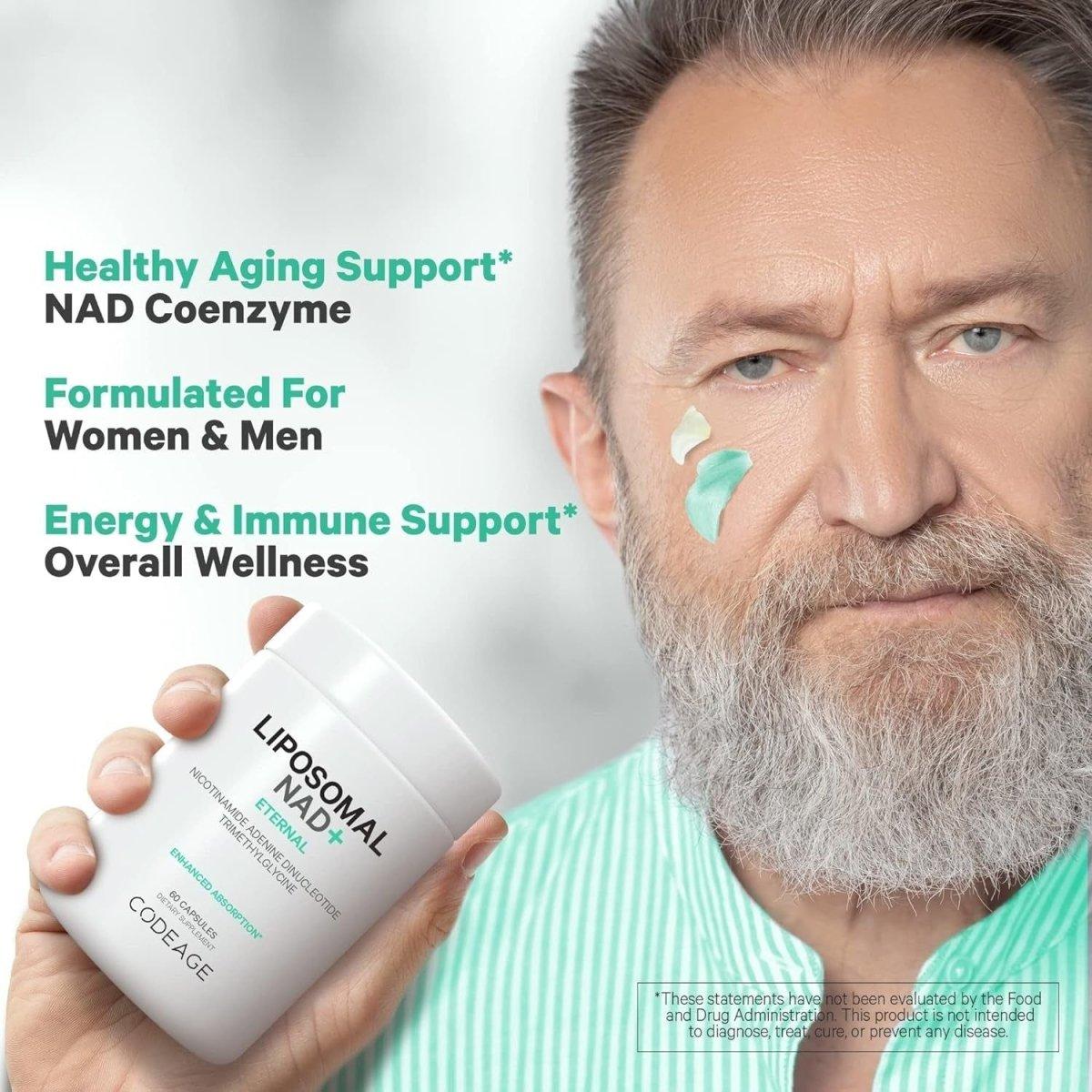 Premium Liposomal NAD+ Capsules 500mg
