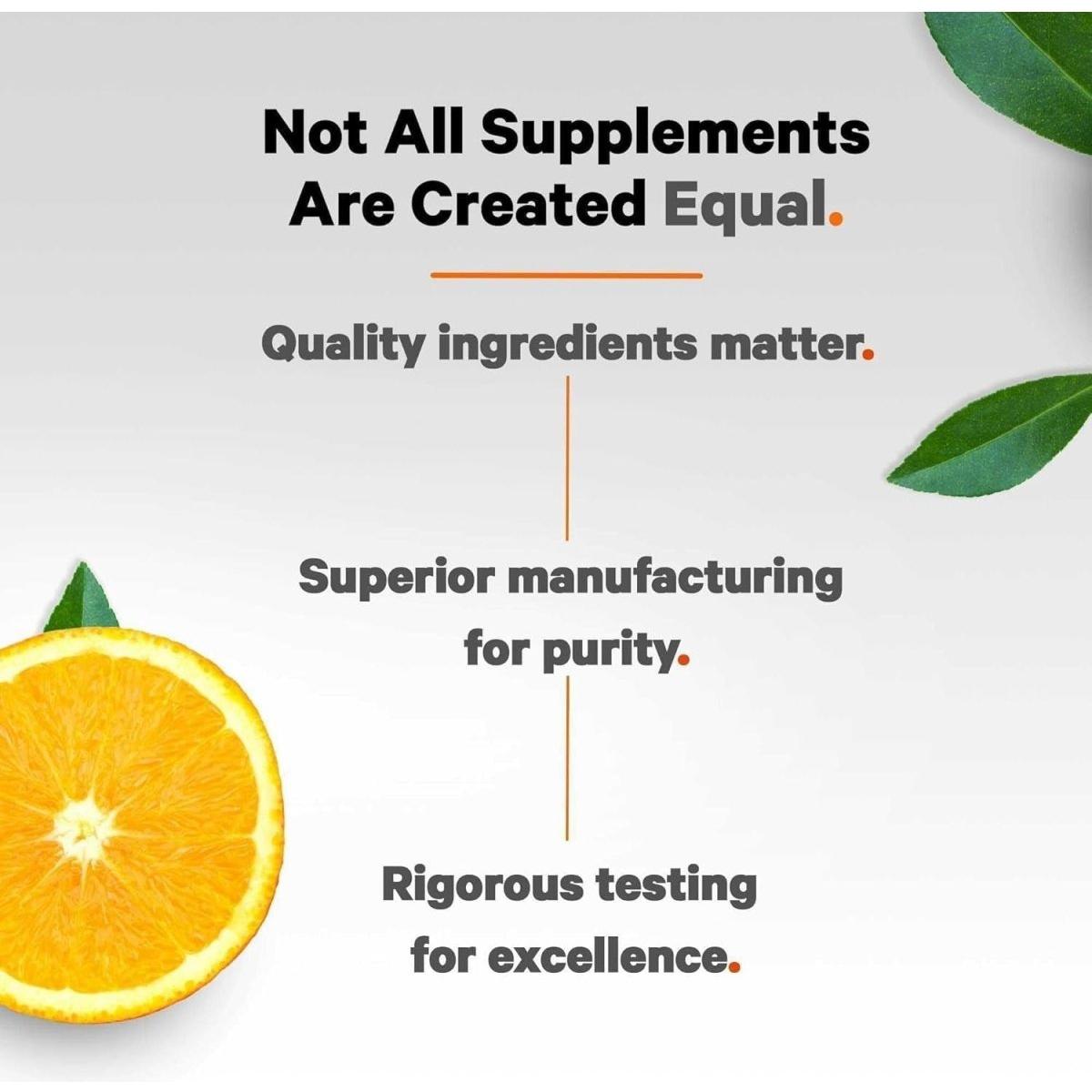 Powerful Vitamin C Supplement with Zinc and Antioxidants