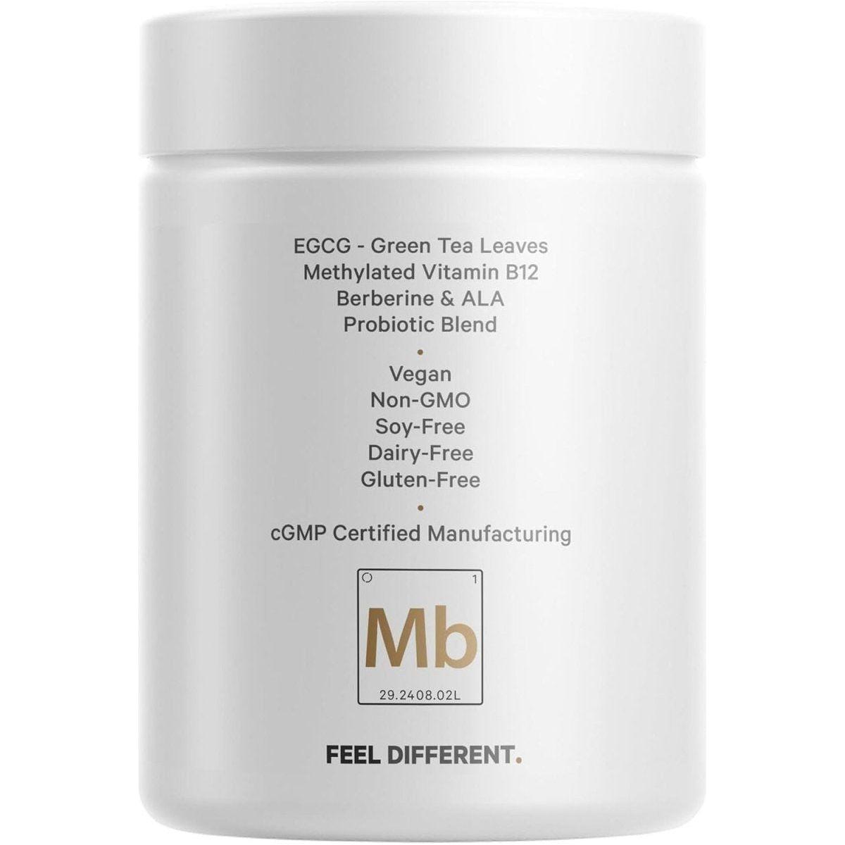 Natural Weight Loss Probiotic Supplement with Green Tea