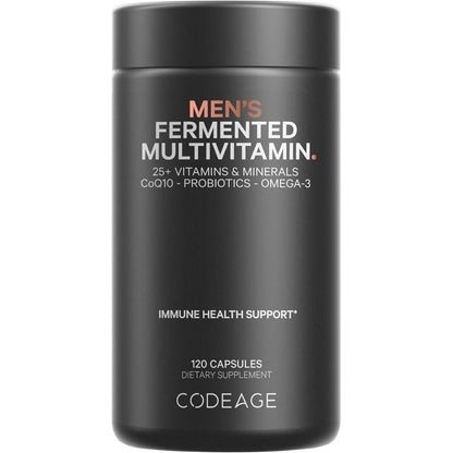 Natural Men's Daily Multivitamin Supplements with Probiotics - Mycosmeticslondon
