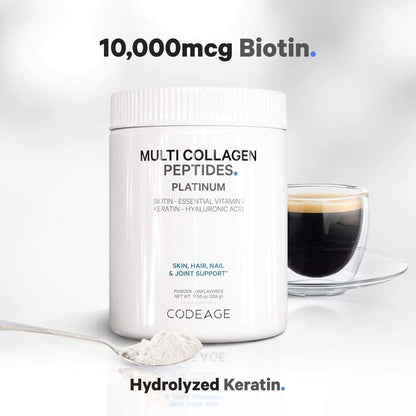 Premium Collagen Powder Supplement for Skin and Hair
