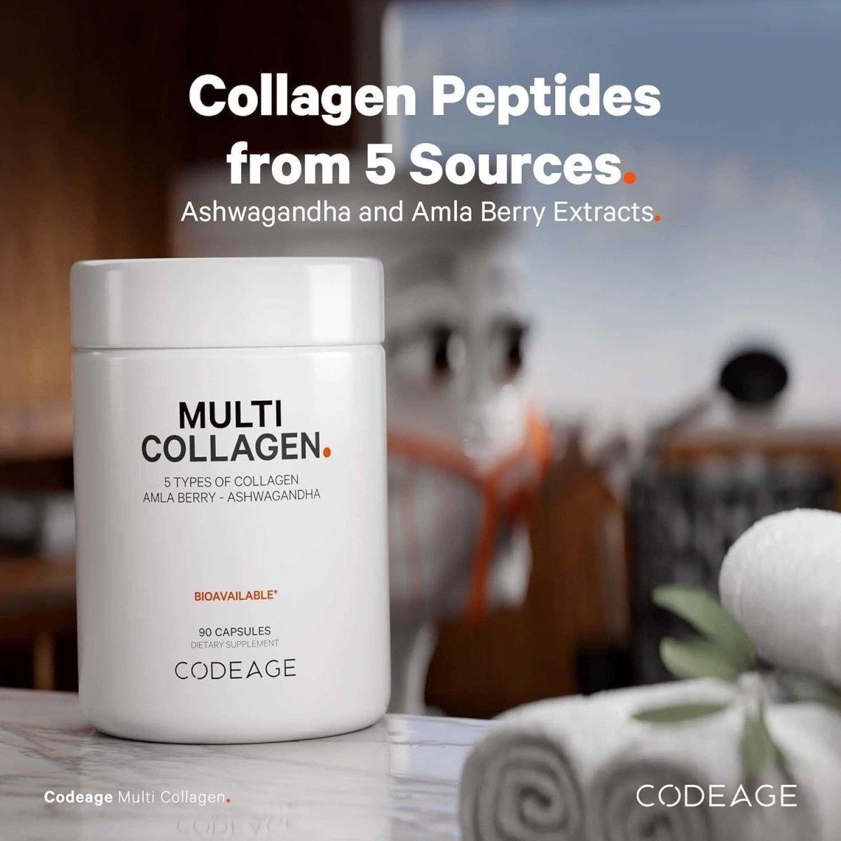 Premium Collagen Supplement Capsules for Skin and Hair