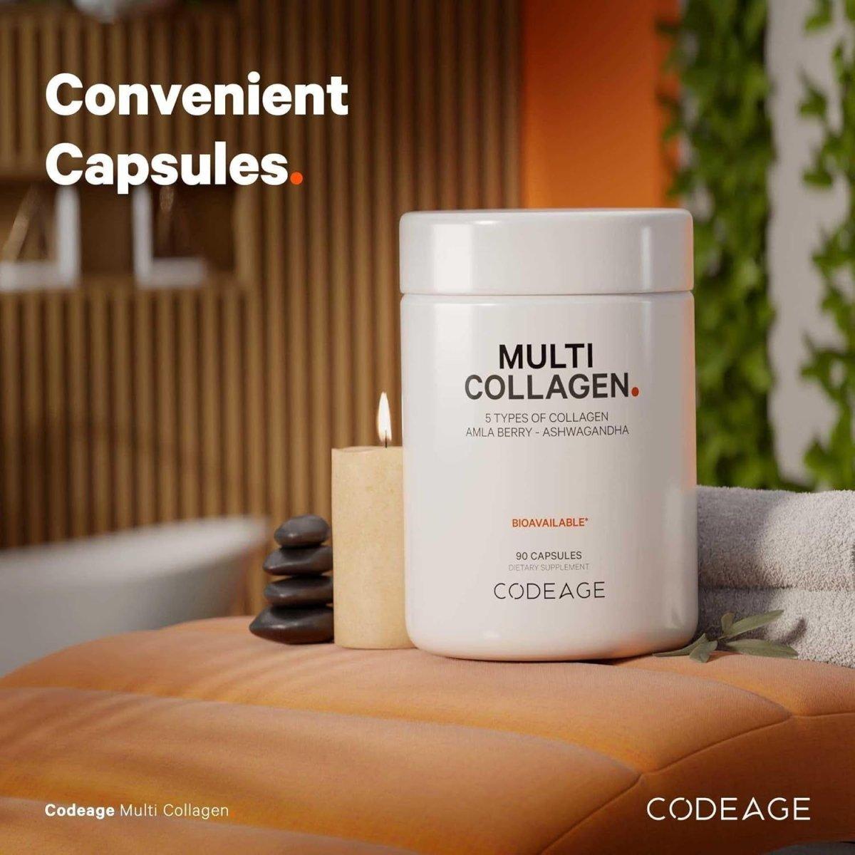 Premium Collagen Supplement Capsules for Skin and Hair