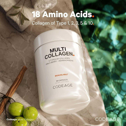 Premium Collagen Supplement Capsules for Skin and Hair