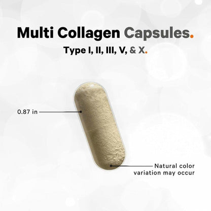 Premium Collagen Supplement Capsules for Skin and Hair