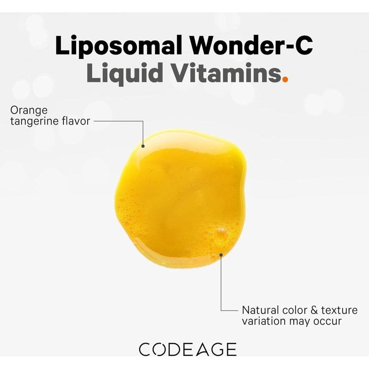 Natural Vitamin C Liquid Boost with Zinc & Antioxidants