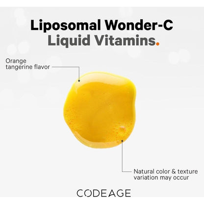 Natural Vitamin C Liquid Boost with Zinc & Antioxidants